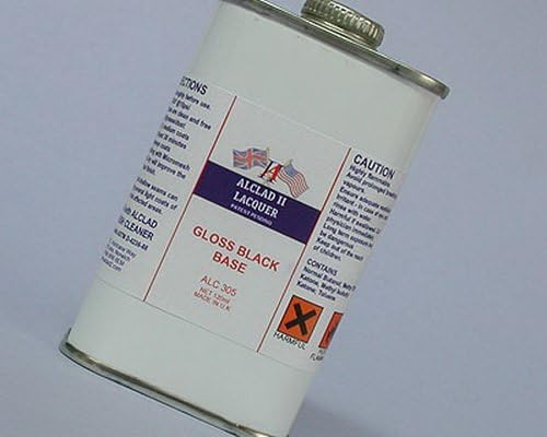 305 Alclad Gloss Black Base Lacquer 4oz