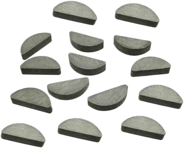 JITUIHOM Woodruff Key Compatible with Automotive Motorcycle Parts Baotian 50cc BT49QT-7 BT49QT-9 BT49QT-11 BT49QT-12(15 PCS)