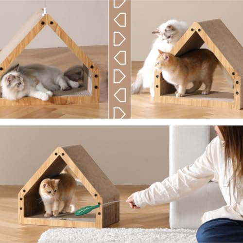Arbre à chat 10kg de capacité avec surface biseautée stable