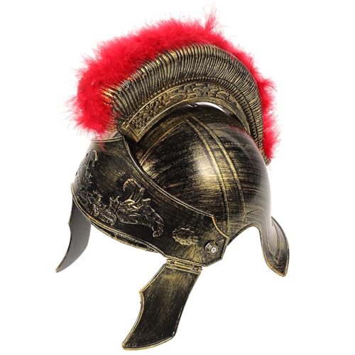 Casque spartiate romain accessoire de déguisement pour homme