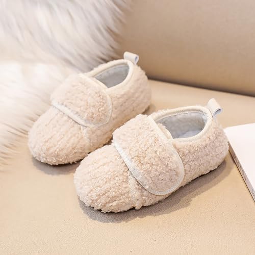 Toddler Kids Baby Girls Cute Solid Ｃolor Ｗarm Slippers Infant Toddler Winter Boots With Non Little Girls Sandals Size 82