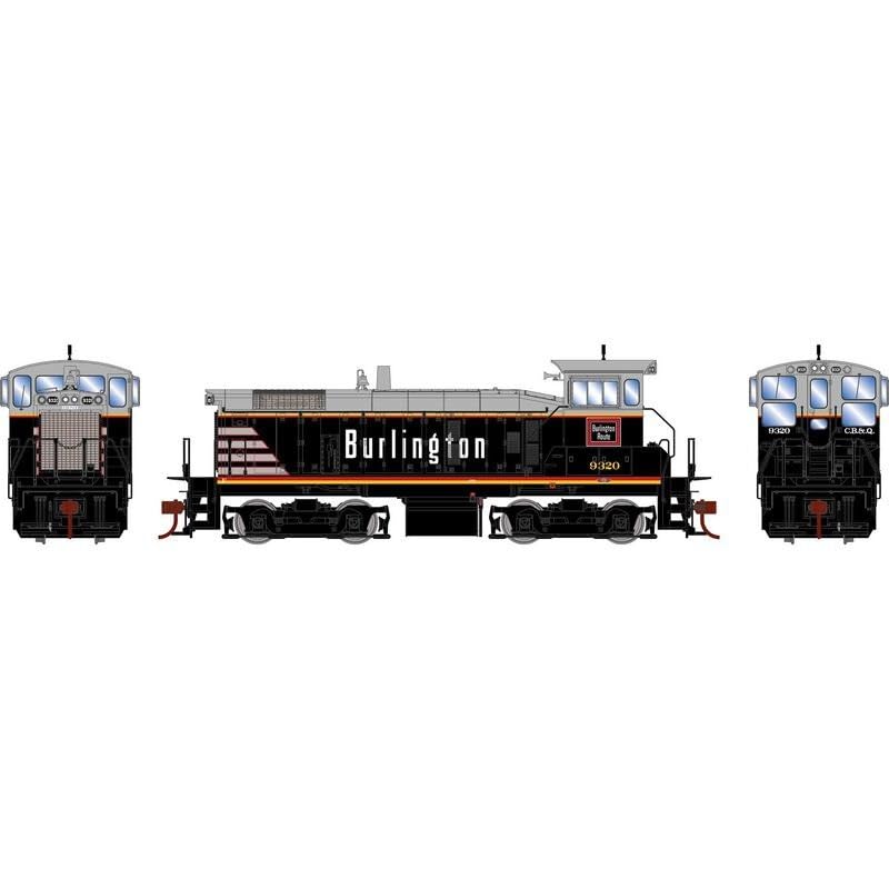 Athearn ATH86746 HO SW1000, CB&Q #9320
