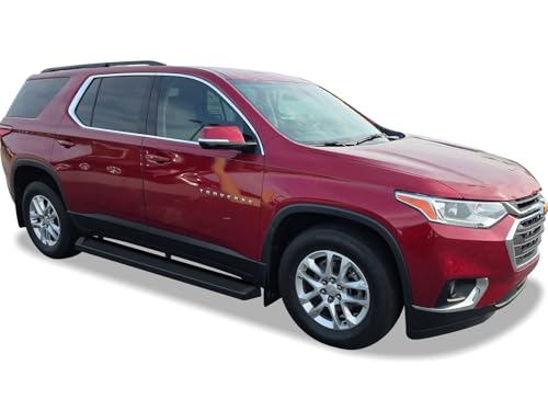 Estribos APS Premium 6in Negro para Chevy Traverse 18-23 miniatura 2