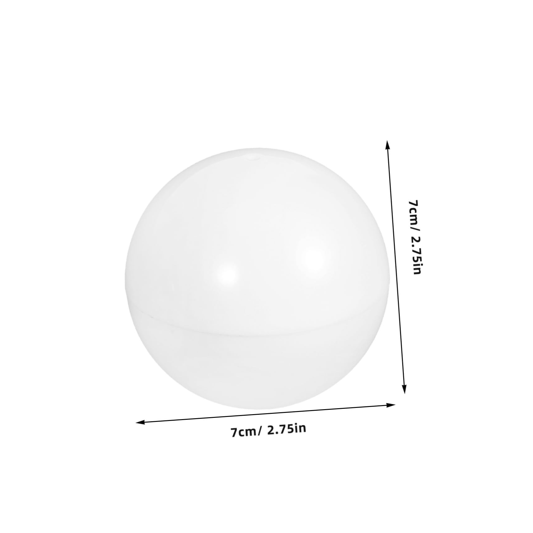 Unomor Mini Gumball Machine Capsules 8 Pack Round Plastic Capsules Toy Capsules for Boys and Girls