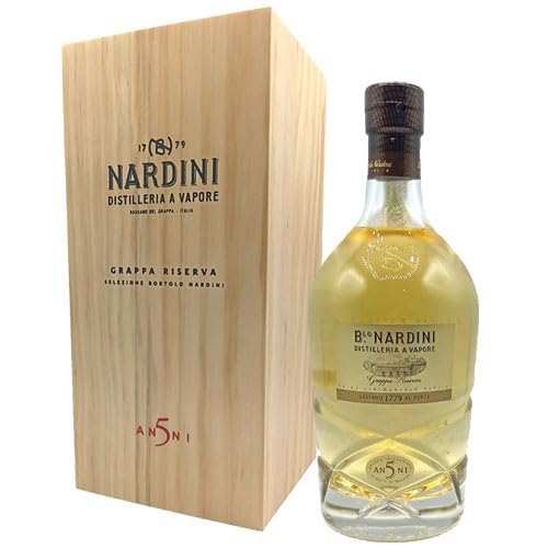  Grappa Riserva 5 Anni in Cassetta Legno Nardini
