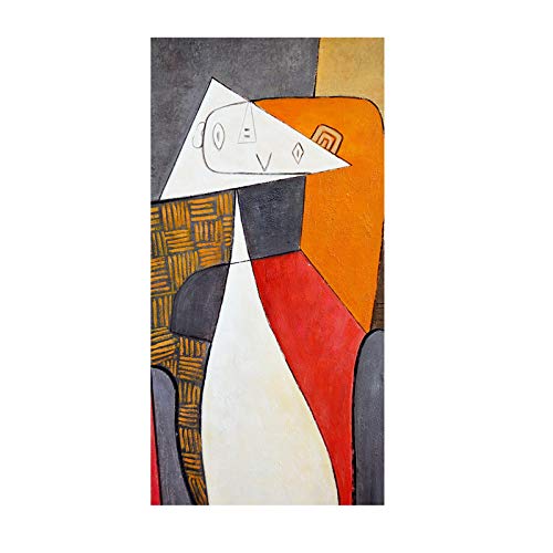 Modern abstract canvas schilderij picasso geometrisch gezicht beroemde muurkunst poster en prints voor woonkamer huis… - Image 6