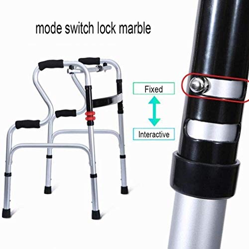 Andador silla de transporte con inodoro y asiento plegable 4