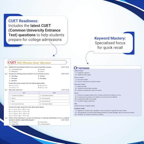Image of Business Studies for Class 12 (Part 1 & Part 2) | CBSE (NCERT Solved) | Examination 2026 | By Poonam Gandhi