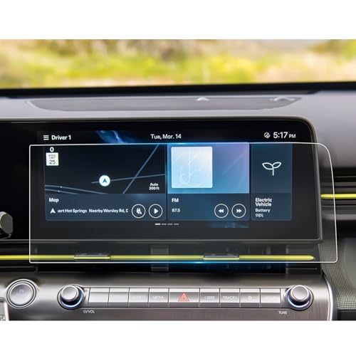 Film protection Kona SX2 Hyundai 2024 2025 navigation GPS tactile lot de 2