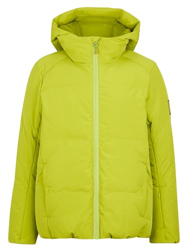 Ziener Jungen AWAR-Z Ski-Jacke/Winterjacke | warm atmungsaktiv wasserdicht electric grass 164