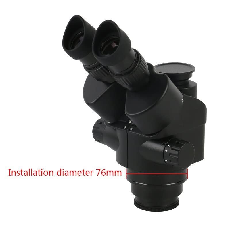 Microscope Simul Focal Trinocular 3.5X-180X Zoom Stereo Microscope Folding Stand Optional 48MP 55MP 4K 2K HDMI USB Soldering Video Camera(55MP 4K 2K HDMI USB)