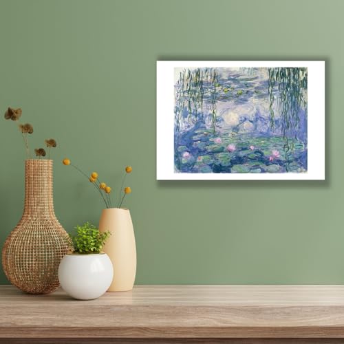 Impression d'art mate Claude Monet Nympheas 1916 édition Spiffing Prints - 3