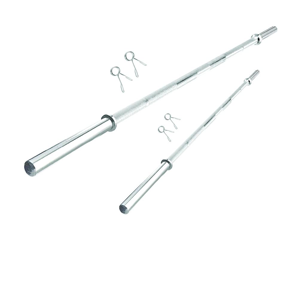 Encanto 19mm 3Ft Straight Bar, 5ft Straight Bar With Locks For Weight Lifting Rod, Standard Weight Bar, Gym Rod, Fitness Bar, Barbell Rod for Weights, Steel Gym Rod, Gym Bar (B0BZ9FC79K) Amazon Price History, Amazon Price Tracker