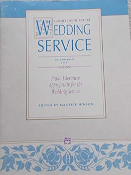 Sheet music Classical music for the Wedding Service (Intermediate Level) Book