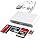 4 in 1 SD/TF/MS/XD Card Reader