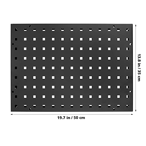 M I A Pegboard Organizer, Muurcontrole Pegboard Rack Horizontale Metalen Pegboard Garage Tool - Image 7