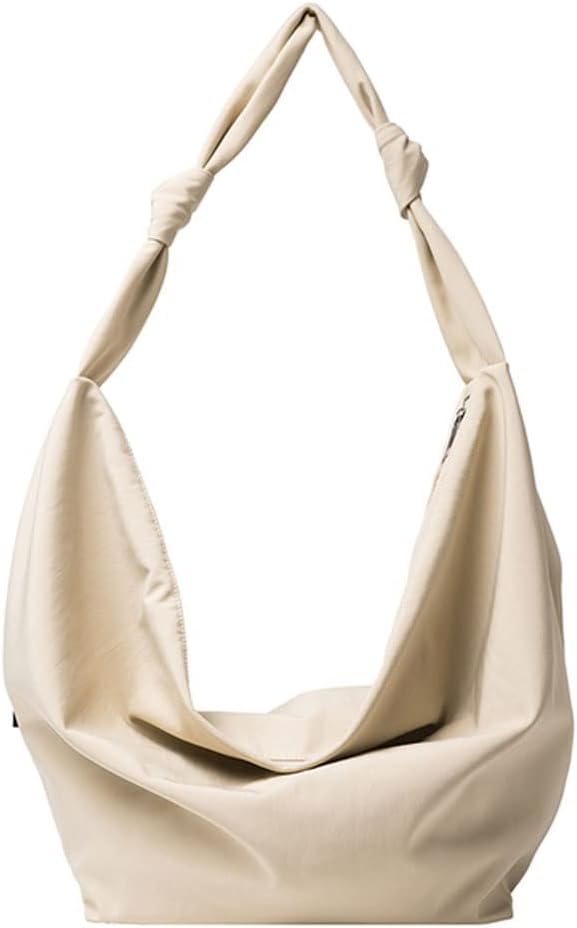 Canvas Bags Ladies Casual Bags Ladies Handbags Shoulder Bags Simple for Shopping(E)