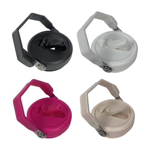 Repuesto para mango de botella ABS con tapa de popote desmontable universal de 30 oz 4