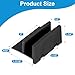 M6192 Sliding Shower Door Bottom Guide, 1/2 in. Channel, (Black 2 Pack)