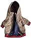 HQREA Dog Hoodie Luxury Winter Small Dog Jacket Clothes Classic Designer French Bulldog Teddy Pug Puppy Clothes(L)
