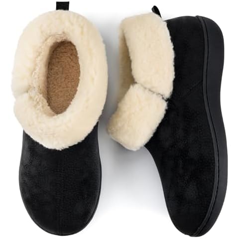 RockDove Women's Sierra Faux Leather Bootie Slipper Cover