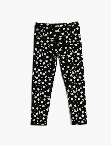 Leggings chat taille élastique pour fille qui évite les irritations