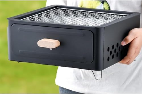 Barbecue camping portable et poêle de table extérieur à charbon - 5