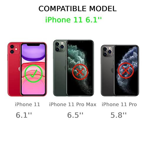 Dohakemuny Frog And Bumble Bee Case Compatible With Iphone 11, Cute Bee And Flowers Case For Iphone 11 For Teens Men And Women, Cool Trendy Tpu Bumper Case Cover #TOP4