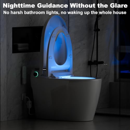 Image of LOUPUSUO Luxury Smart Toilet with Foam Shield Auto-Open /Close Lid