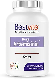 Artemisinin 100mg (120 Vegetarian Capsules) - No Stearates - No Flow Agents