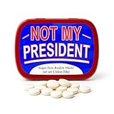 Not My President Mints - Funny Candy Gift for Friends, American Politics Gag Gift Trump Political Humor...