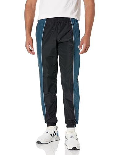 Image of adidas Originals Men's Rekive Woven Track Pants, Black/Arctic Night, Medium