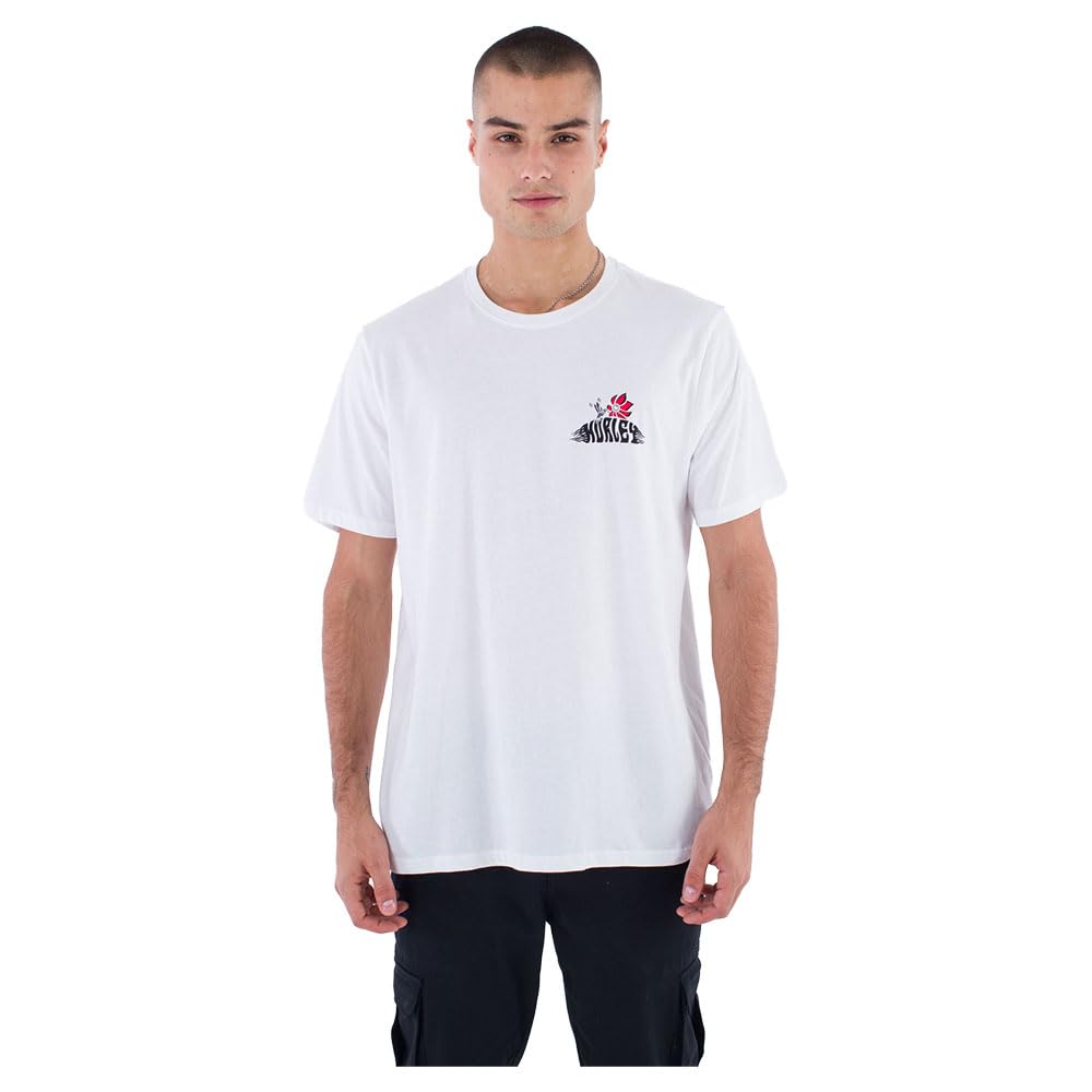Hurley Evd Flower Fish Camiseta Hombre