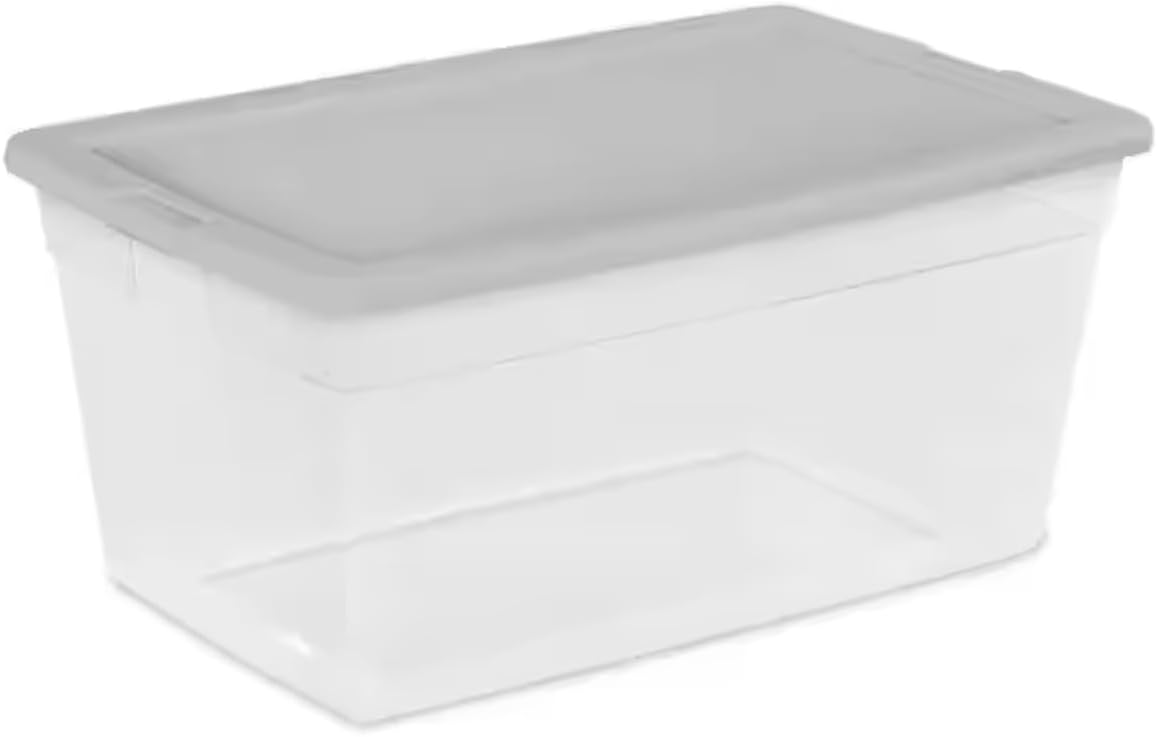 Clear 90 Qt. Storage Box KC15150