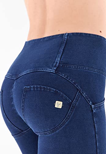 FREDDY WRUP Denim Butt Lifting Jeans for Women - 3 Button High Rise, Full Length3