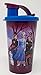 TUPPERWARE Bicchiere Disney Frozen ELSA Regina di ghiaccio con coperchio a prova di perdite, 330 ml, rosa e bianco, ideale per smoothie