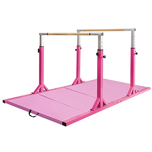 double gymnastics bar
