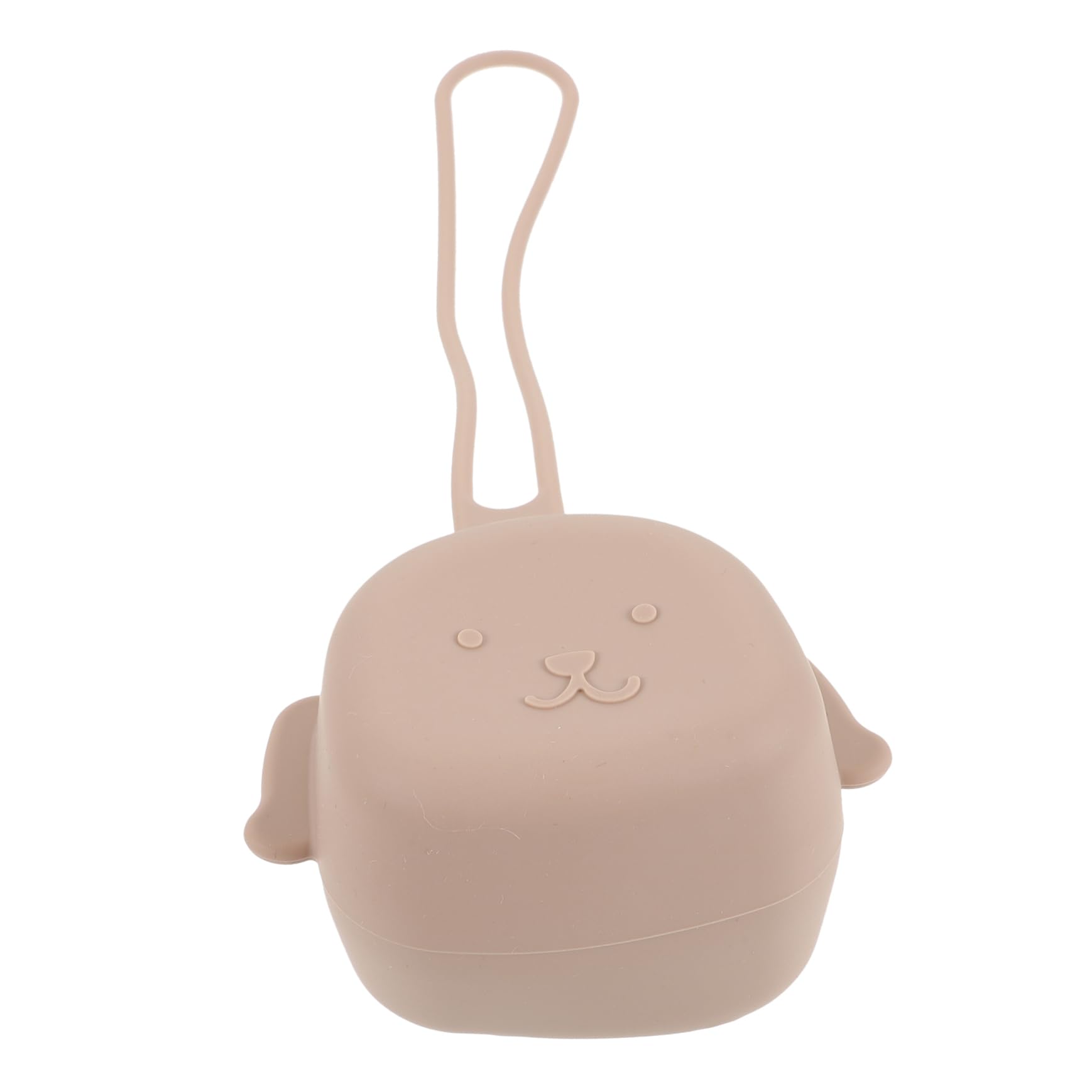 BUGUUYO Silicone Puppy Pacifier Pouch Travel Pacifier Storage Bag Clips Stroller Holder for