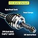 66-5126 Front Left Rear Left CV Axle Shaft Assembly Compatible for Toyota Corolla 1993-2002, Chevrolet Prizm 1998-2002,Geo Prizm 1993-1997,Toyota Celica 1990-1993,Toyota MR2 1987-1989