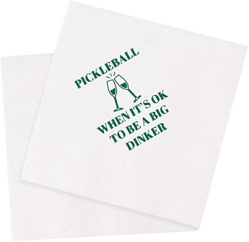 Miniatura 1 de VOWFOO Divertidas servilletas de cóctel, 100 unidades, diseño de vodka, con la frase "Trust Me You Can Dance", para cóctel, fiesta, discoteca,