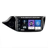 Autoradio Mit Navi Radio 9 Zoll Touchscreen GPS Navigation Für KIA Cee'd CEED JD 2012-2016 Auto Zubehör Einfügen Und Verwenden Autoradio Mit Bluetooth Freisprecheinrichtung