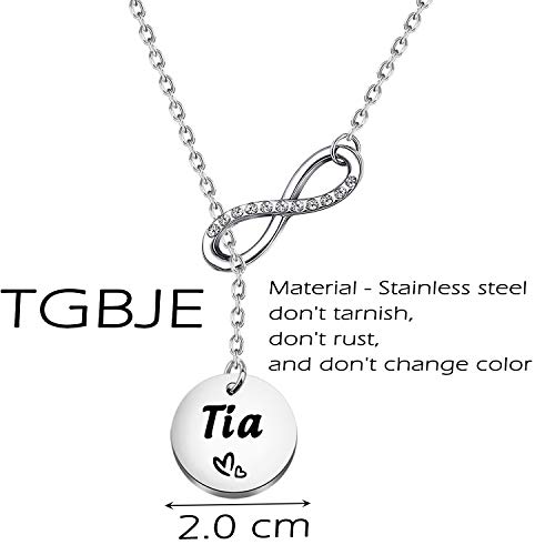 TGBJE Gigi Necklace Lola Necklace Great Grandma Gift Birthday Gifts for Grandma Godmother Gift Family Jewelry2