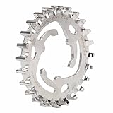Gates Carbon Drive Surefit Center Track Bicycle Belt Drive Rear Sprocket (Silver - 24T x Alfine/Nexus Hub 11 Pitch)