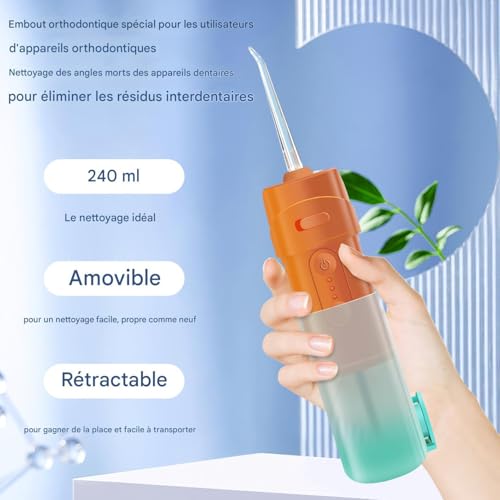 Hydropulseur dentaire 5 modes pour un nettoyage profond efficace - 4