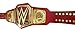 GT PRO WWE - Cinturón de piel para campeonato de lucha libre, 51 pulgadas de longitud