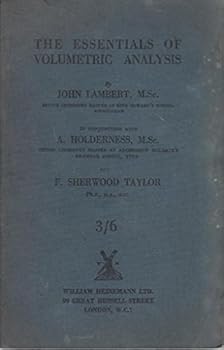 Paperback The Essentials of Volumetric Analysis Book