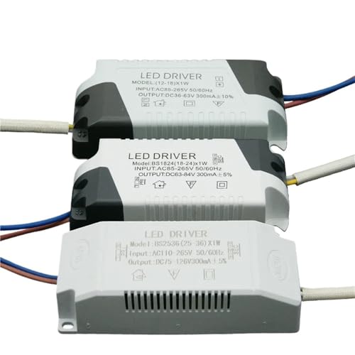Transformateur LED 300mA à courant constant anti-scintillement pour dalles et plafonniers