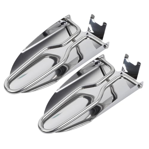 ROMISBABA 2pezzi Pala da Giardino in Acciaio Inossidabile Pala Pieghevole per Giardinaggio Attrezzo da Giardino Cazzuola Piccola Rastrello Mano