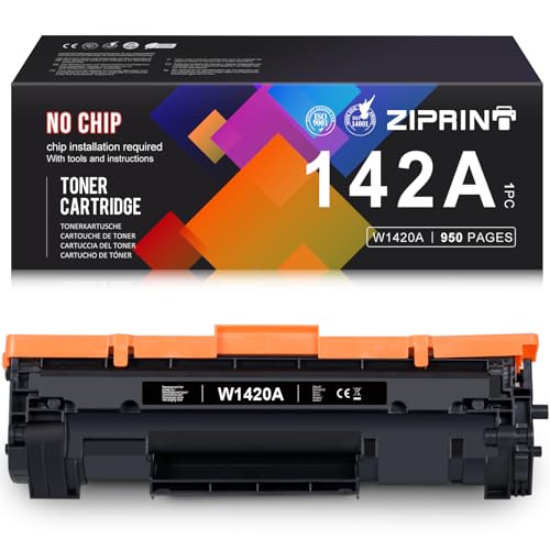 Toner Nero Compatibile HP 142A W1420A Con Chip - Per Stampanti Laser M110w E M140w, Resa 950 Pagine