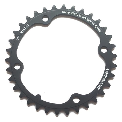 Plateau Stronglight Type F 36 dents intérieur pour transmission de vélo 11 vitesses